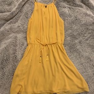 Yellow dress; White House black market